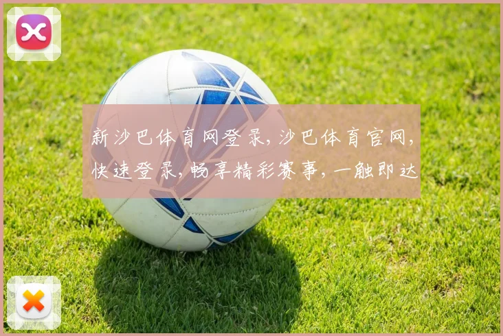 新沙巴体育网登录,沙巴体育官网,快速登录,畅享精彩赛事,一触即达