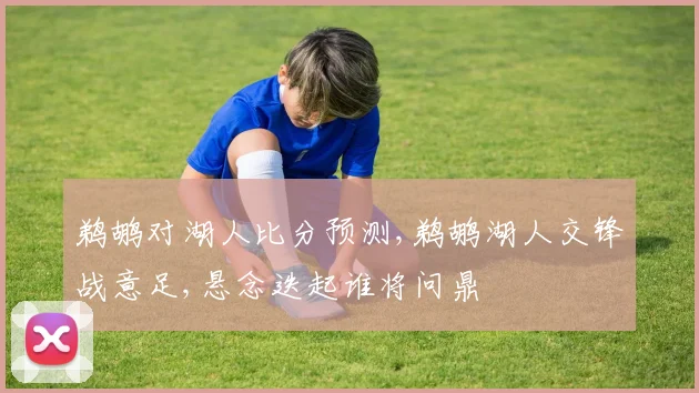 鹈鹕对湖人比分预测,鹈鹕湖人交锋战意足,悬念迭起谁将问鼎